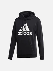 (DQ1461) MUST HAVES BADGE OF SPORT HOODIE-BLACK